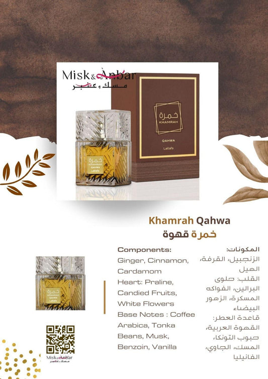 Khamrah Qahwa Spray von Lattafa Perfumes