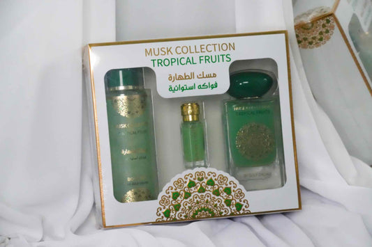 Gulf Orchid Musk Tropical Fruits | Damen | Geschenkset mit 3 Düften
