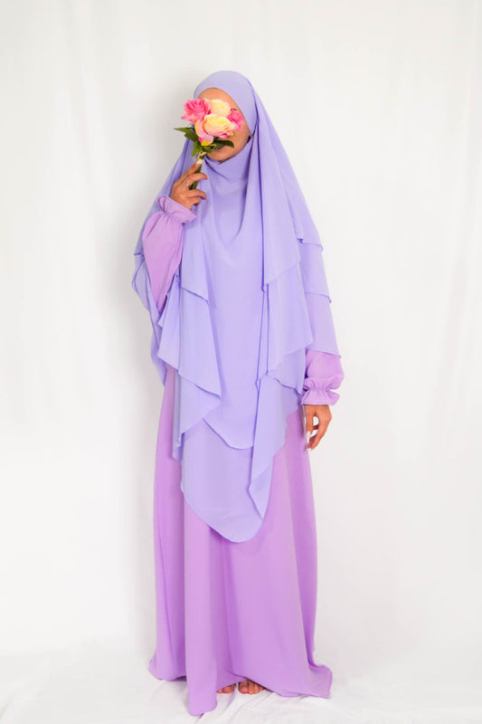 Abaya One Size Violet