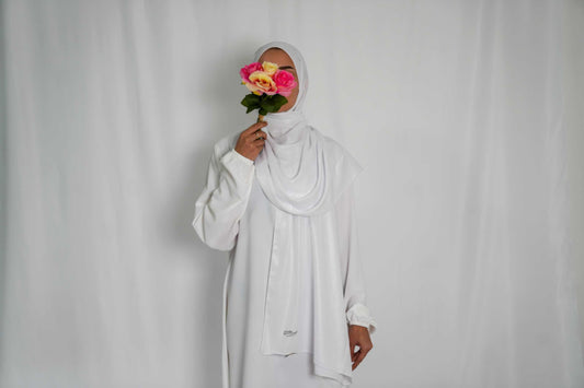 Abaya One Size Weiß