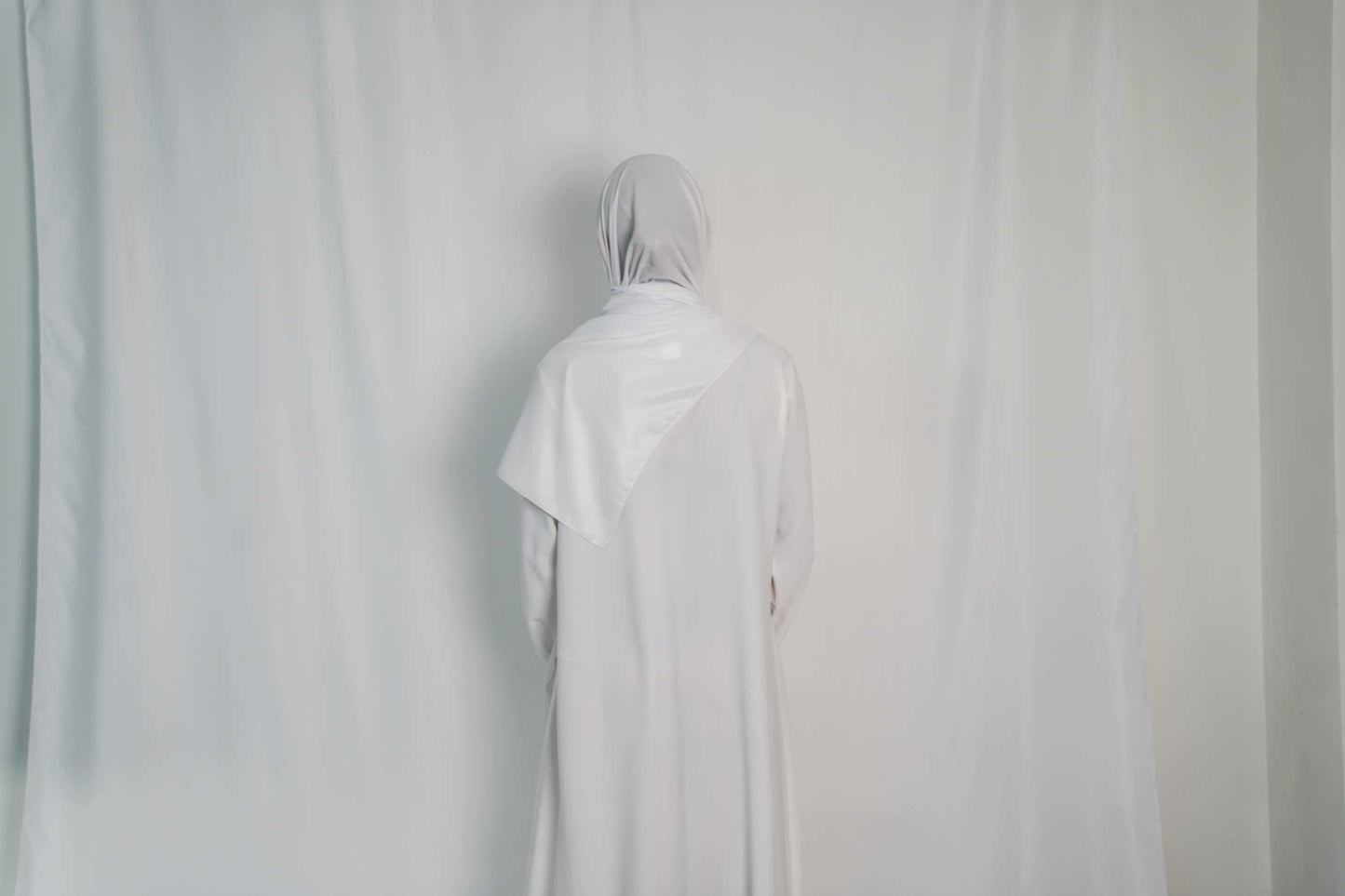 Abaya One Size Weiß