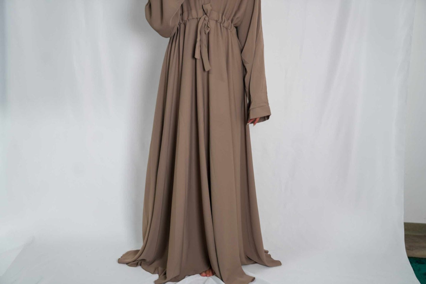 Abaya One Size Beige
