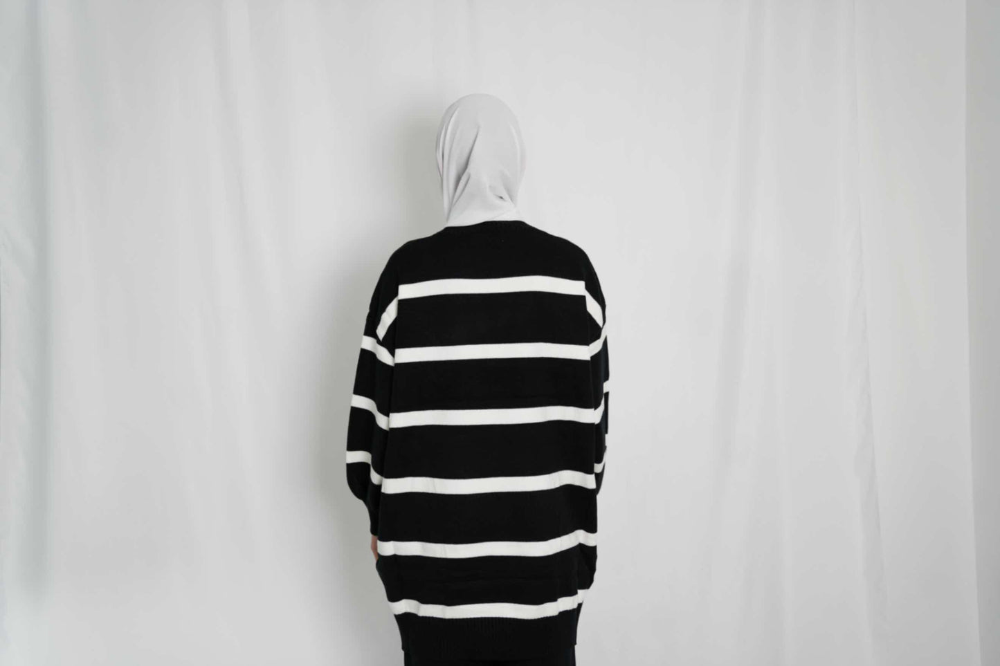 Kopftuch & Oversize Pullover
