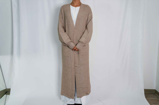 Cardigan One Size Beige
