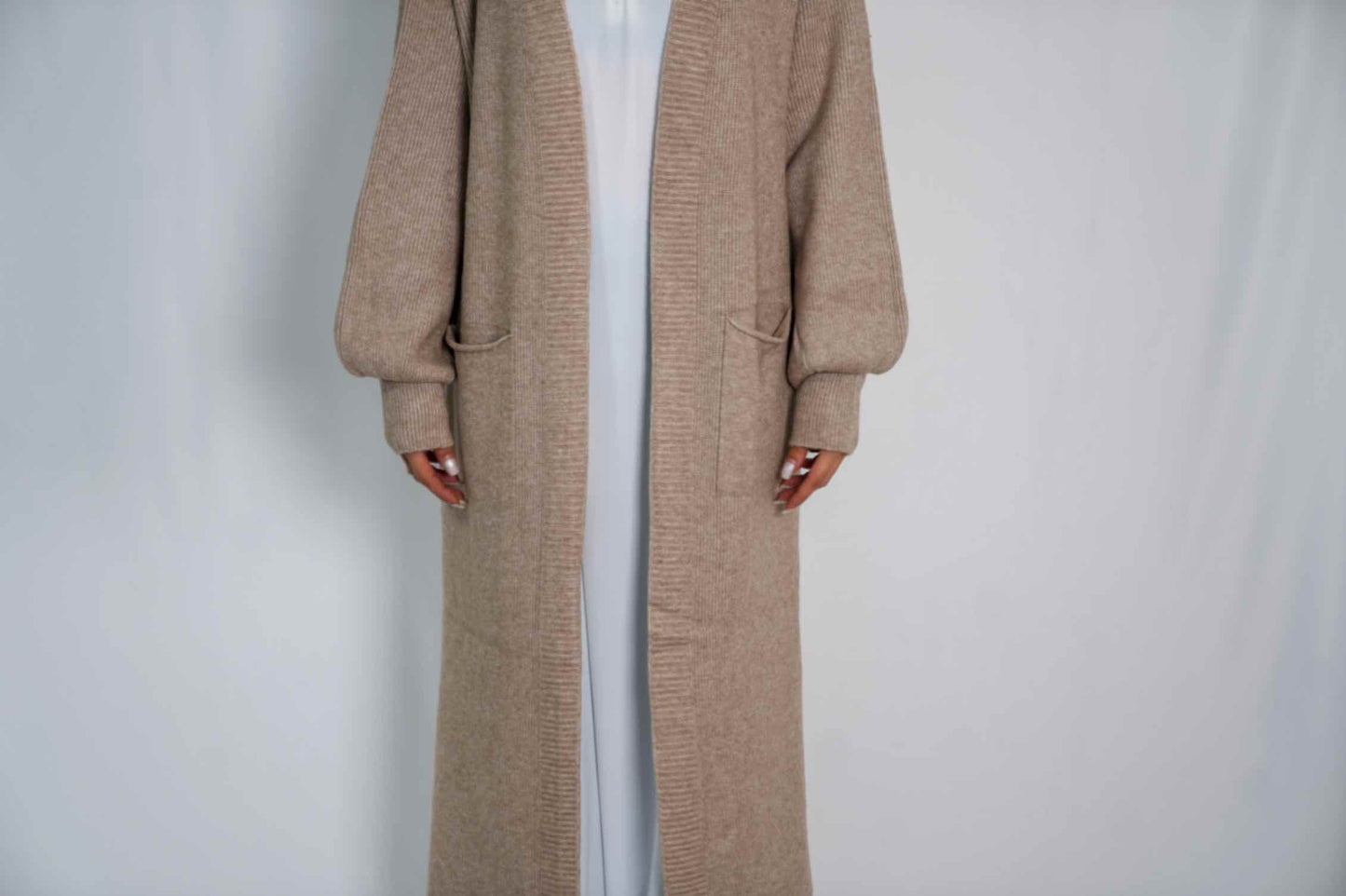 Cardigan One Size Beige