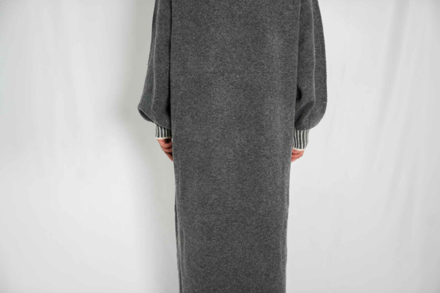 Pullover One Size Grau