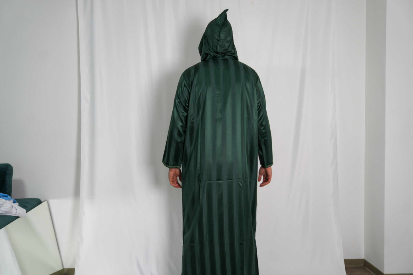 Herrenkleidung Qamis One Size Smaragd Grün