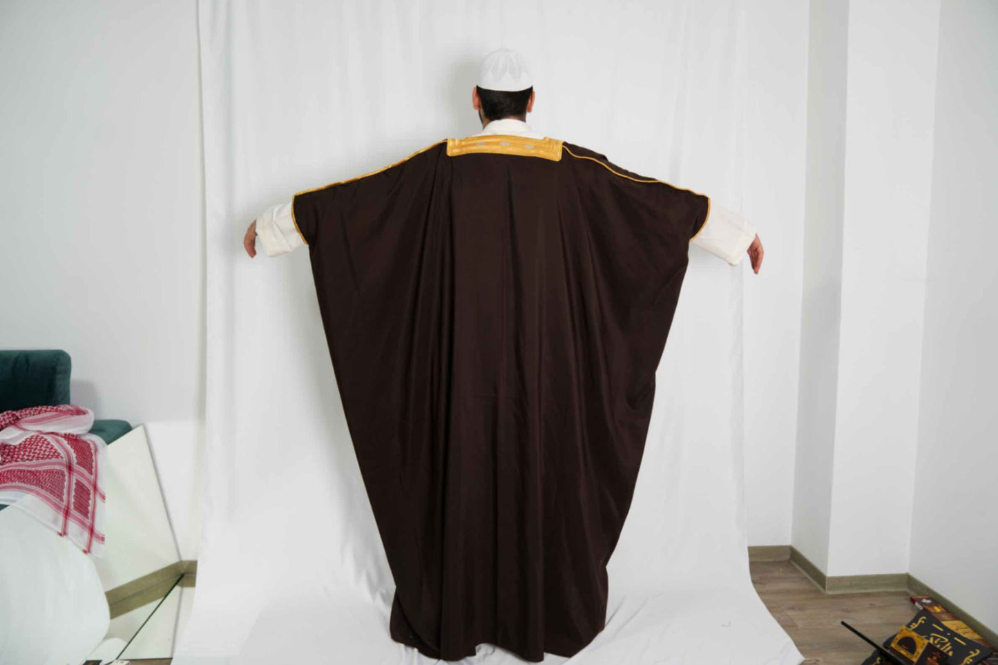 Herrenkleidung One Size Bisht